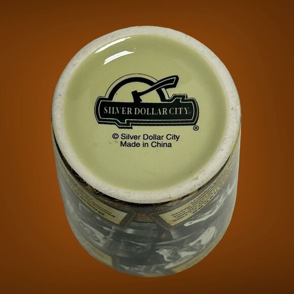 Silver Dollar City Theme Park 4oz Ceramic Souvenir Cup Branson Missouri - Picture 14 of 15